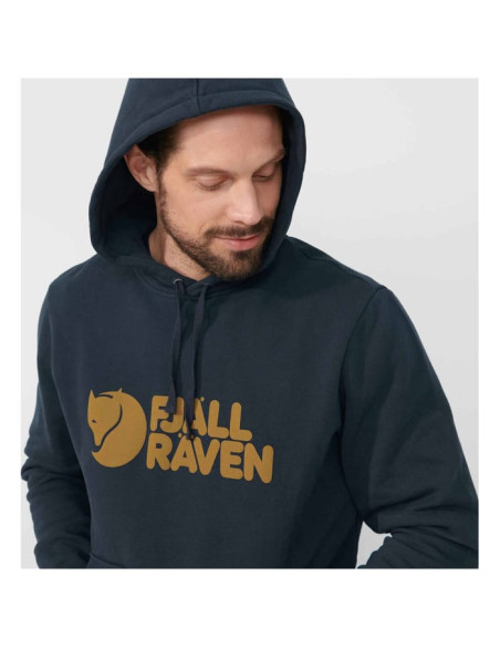 FJALLRAVEN LOGO HOODIE M