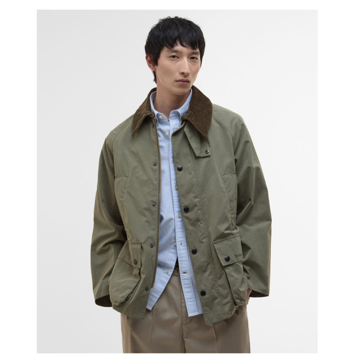 BARBOUR OS PEACHED BEDALE CASUAL JACKET