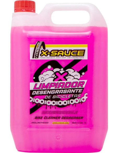 X-SAUCE BIDON 25 LITROS LIMPIADOR DESENGRASANTE DE BICICLETA X-SAUCE BIDON 25 LITROS LIMPIADOR DESENGRASANTE DE BICICLETA