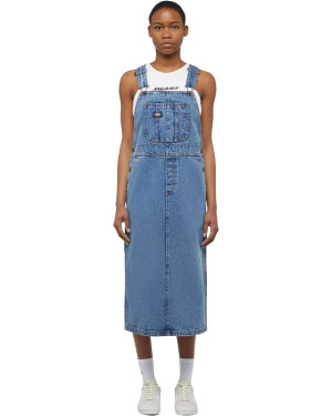 DICKIES BIB LONG OVERALL DRESS W