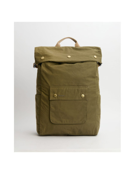 BARBOUR TRANSPORT FOLDOVER BACKPACK BAG