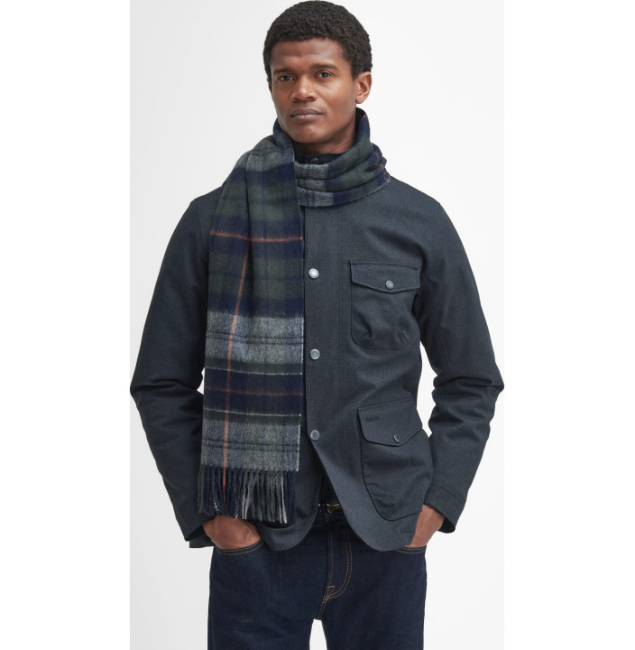 BARBOUR BRACK PATCHWORK TARTAN SCARF