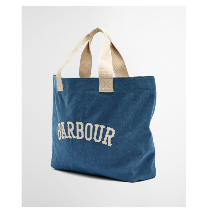 BARBOUR EMILY DENIM TOTE BAG