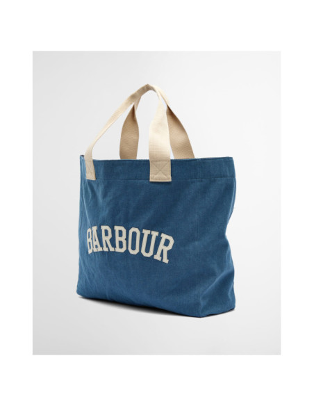 BARBOUR EMILY DENIM TOTE BAG BARBOUR EMILY DENIM TOTE BAG