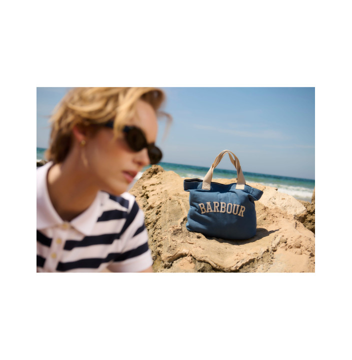 BARBOUR EMILY DENIM TOTE BAG
