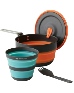 FRONTIER UL COLLAPSIBLE ONE POT COOK SET - [3 PIECE] 1L POT