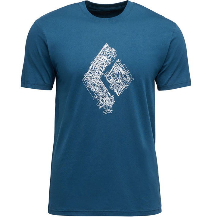 M ENGINEERED DIAMOND SS TEE