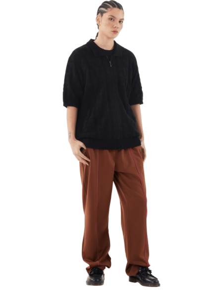 MONOGRAM JACQUARD ZIP SWEATER MONOGRAM JACQUARD ZIP SWEATER