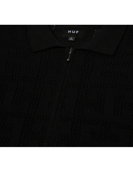 MONOGRAM JACQUARD ZIP SWEATER MONOGRAM JACQUARD ZIP SWEATER