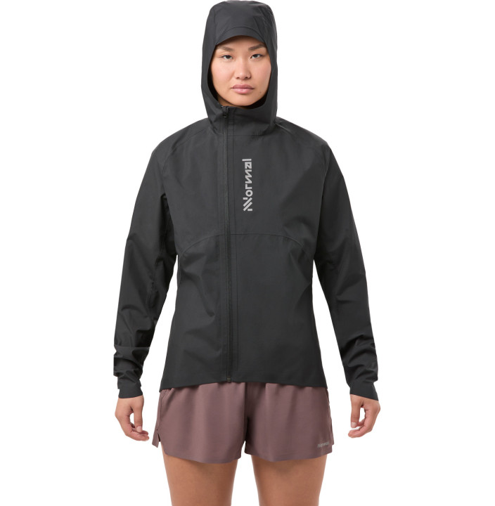 TRAIL RAIN JACKET W BLACK