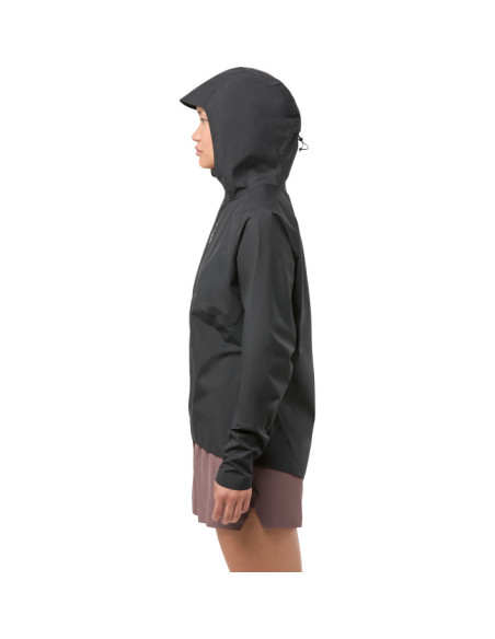 TRAIL RAIN JACKET W BLACK