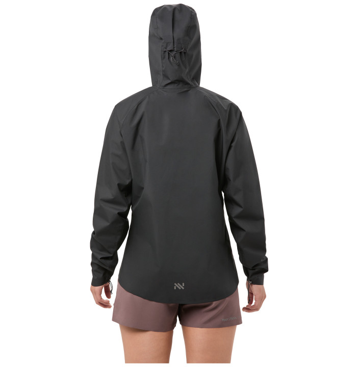 TRAIL RAIN JACKET W BLACK