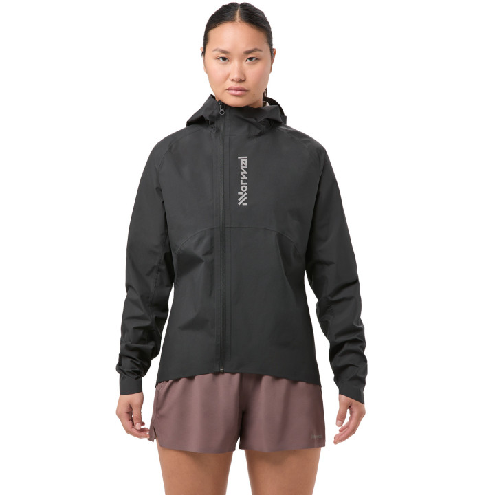 TRAIL RAIN JACKET W BLACK