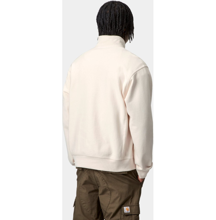 HALF ZIP AMERICAN SCRIPT SWEAT