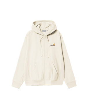 HOODED AMERICAN SCRIPT JACKET