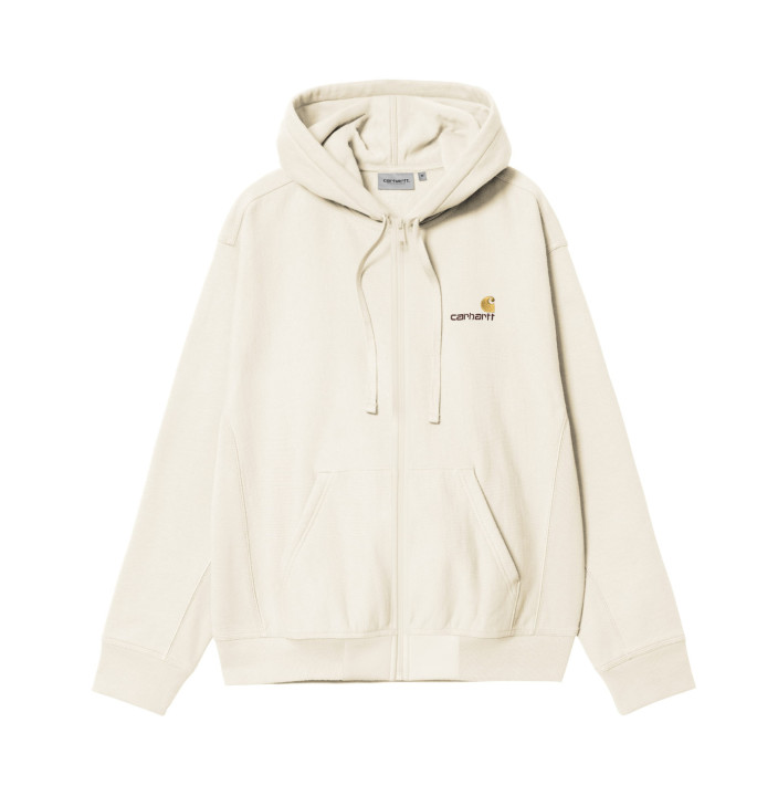 HOODED AMERICAN SCRIPT JACKET