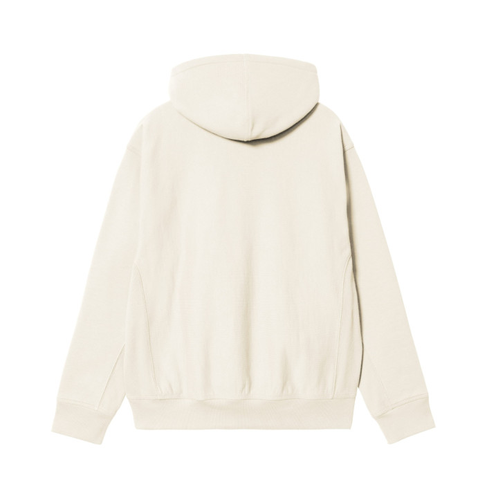 HOODED AMERICAN SCRIPT JACKET