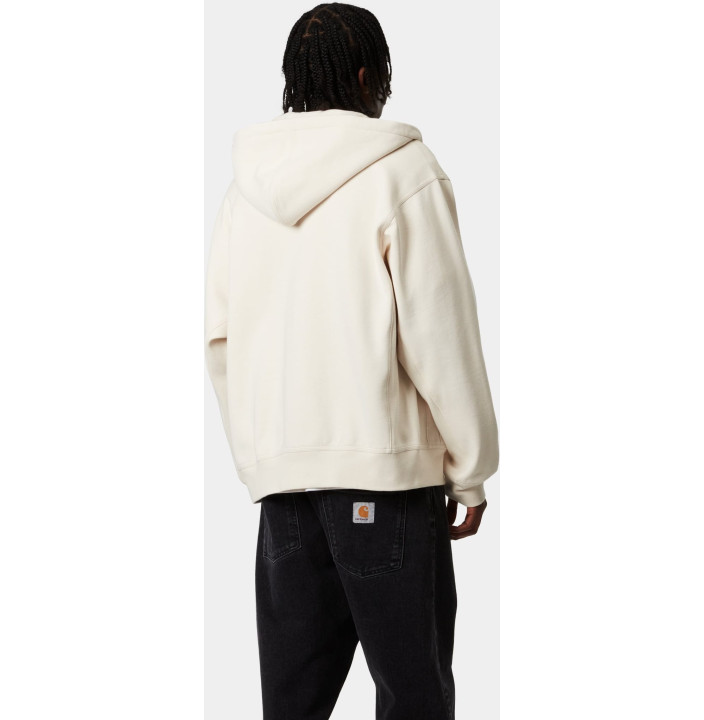 HOODED AMERICAN SCRIPT JACKET