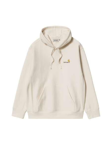 HOODED AMERICAN SCRIPT SWEAT