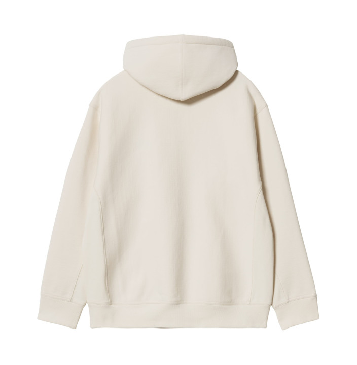 HOODED AMERICAN SCRIPT SWEAT