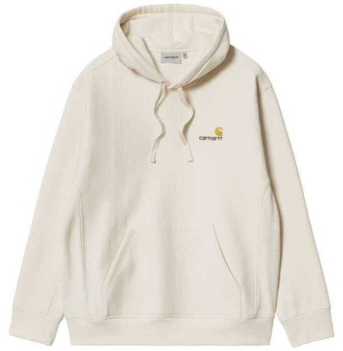 HOODED AMERICAN SCRIPT SWEAT