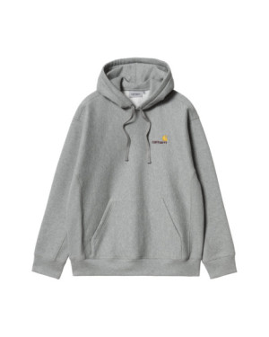 HOODED AMERICAN SCRIPT SWEAT