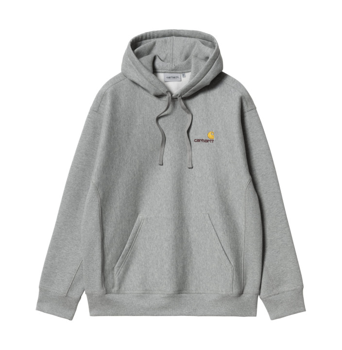 HOODED AMERICAN SCRIPT SWEAT