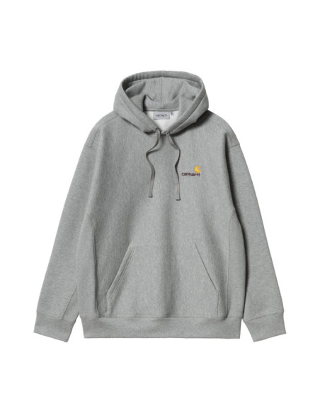 HOODED AMERICAN SCRIPT SWEAT