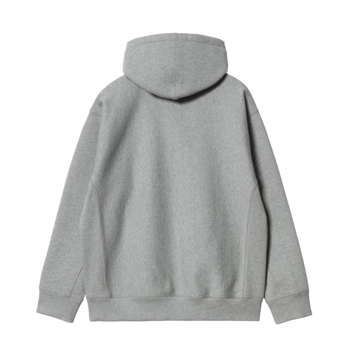 HOODED AMERICAN SCRIPT SWEAT