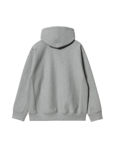 HOODED AMERICAN SCRIPT SWEAT