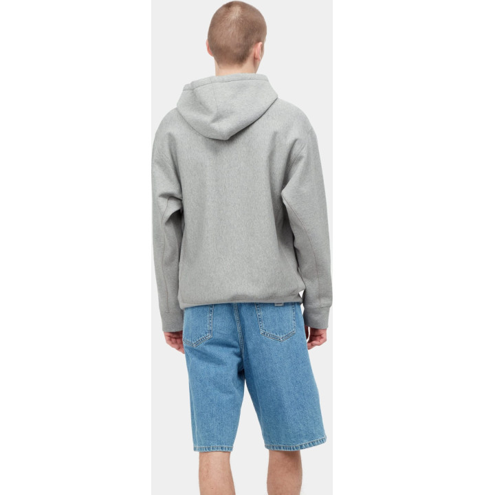 HOODED AMERICAN SCRIPT SWEAT