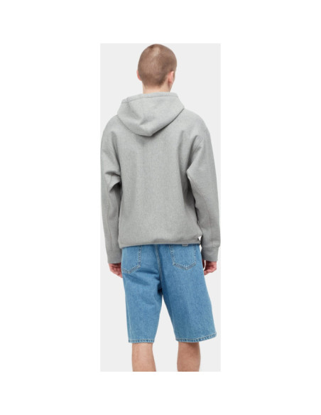 HOODED AMERICAN SCRIPT SWEAT