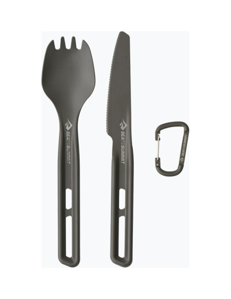 Frontier UL Cutlery Set - [2 Piece] Spork and Knife