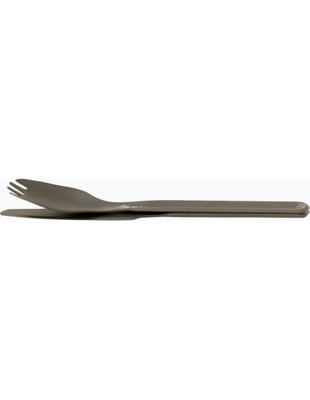 Frontier UL Cutlery Set - [2 Piece] Spork and Knife