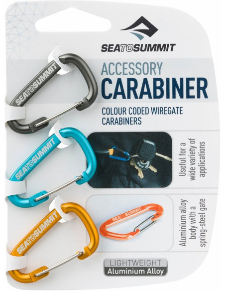 Pack of 3 Accessory Carabiners