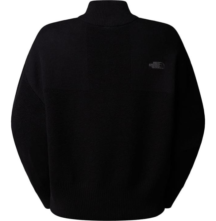 W HALF-ZIP LOGO SWEATER - AP