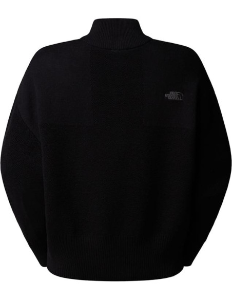 W HALF-ZIP LOGO SWEATER - AP