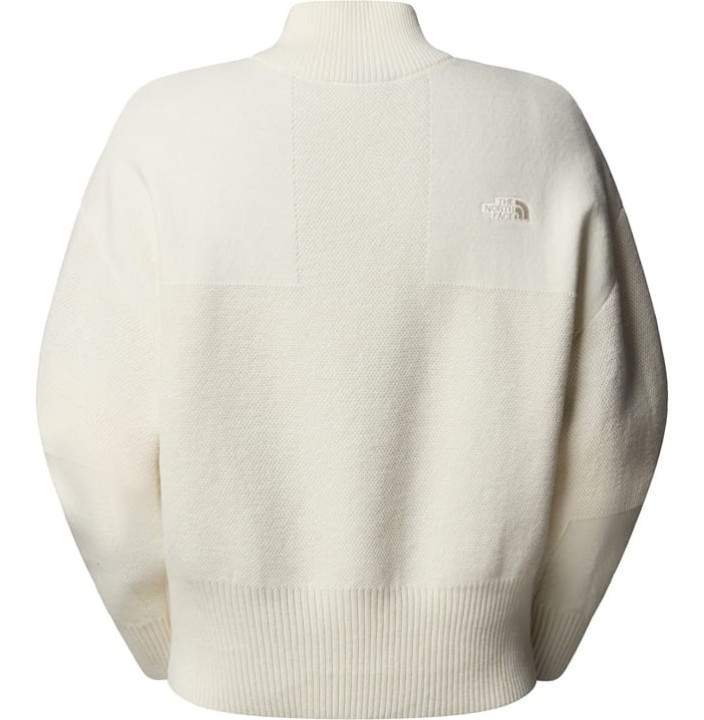 W HALF-ZIP LOGO SWEATER - AP