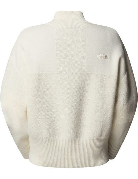 W HALF-ZIP LOGO SWEATER - AP