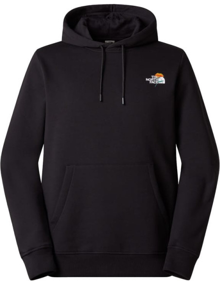 M ALPINE FLOWER HOODED SWEATSHIRT