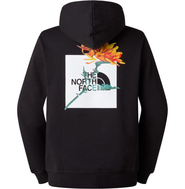 M ALPINE FLOWER HOODED SWEATSHIRT