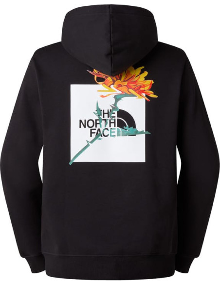 M ALPINE FLOWER HOODED SWEATSHIRT
