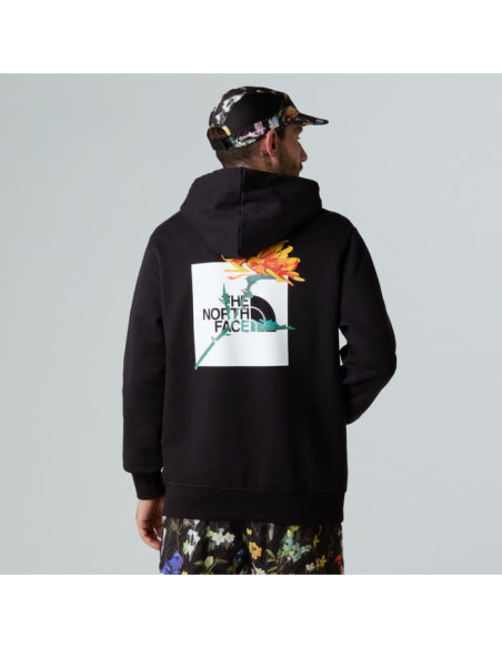 M ALPINE FLOWER HOODED SWEATSHIRT