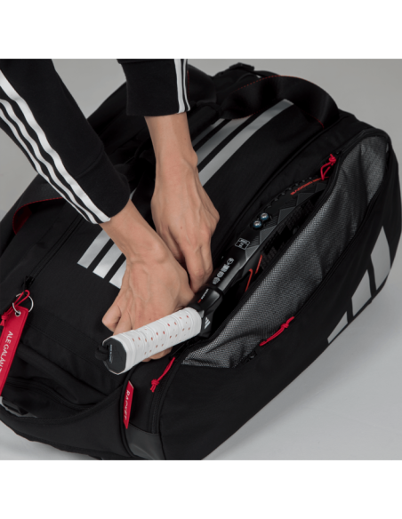 RACKET BAG MULTIGAME BLACKRED 3.4 RACKET BAG MULTIGAME BLACKRED 3.4