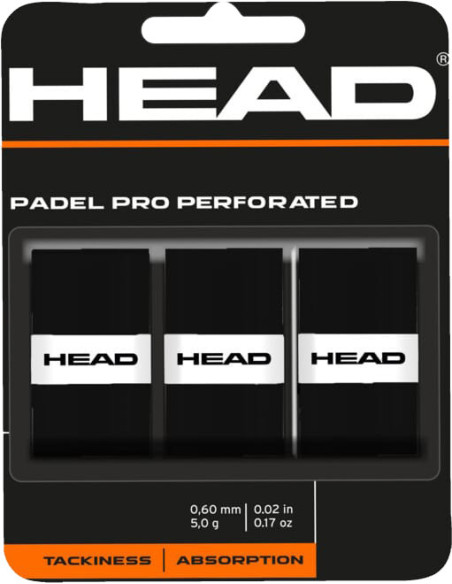 Padel Pro Perforated 3 pcs Pack Padel Pro Perforated 3 pcs Pack