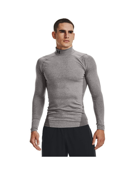 UA CG Armour Comp Mock-WHT