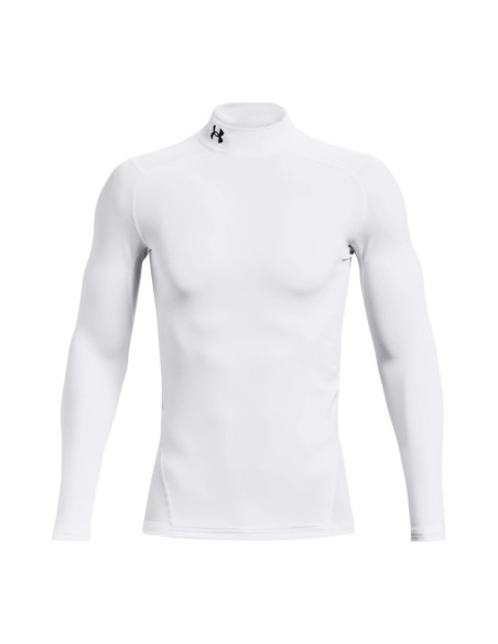 UA CG Armour Comp Mock-WHT