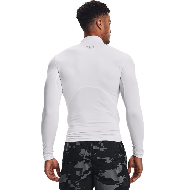 UA CG Armour Comp Mock-WHT