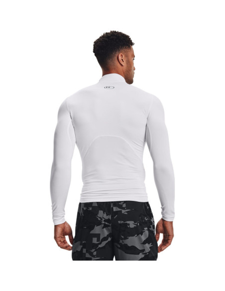 UA CG Armour Comp Mock-WHT