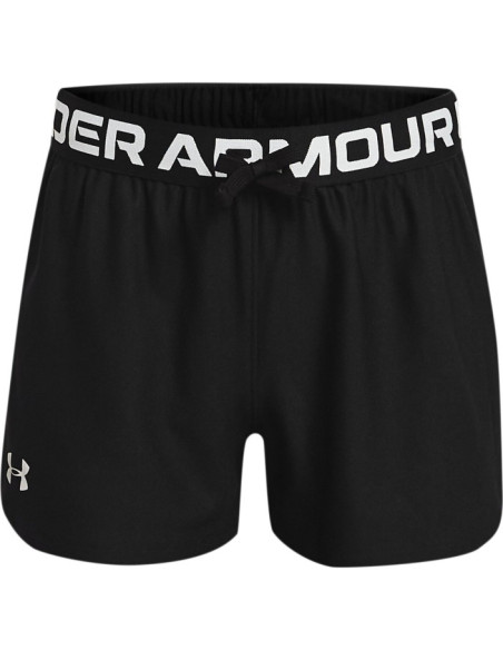 PLAY UP SOLID SHORTS-BLK